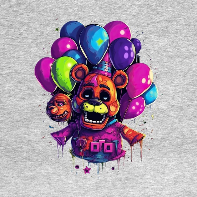 Freddy's Night Fright T-Shirt by ABART BY ALEXST 